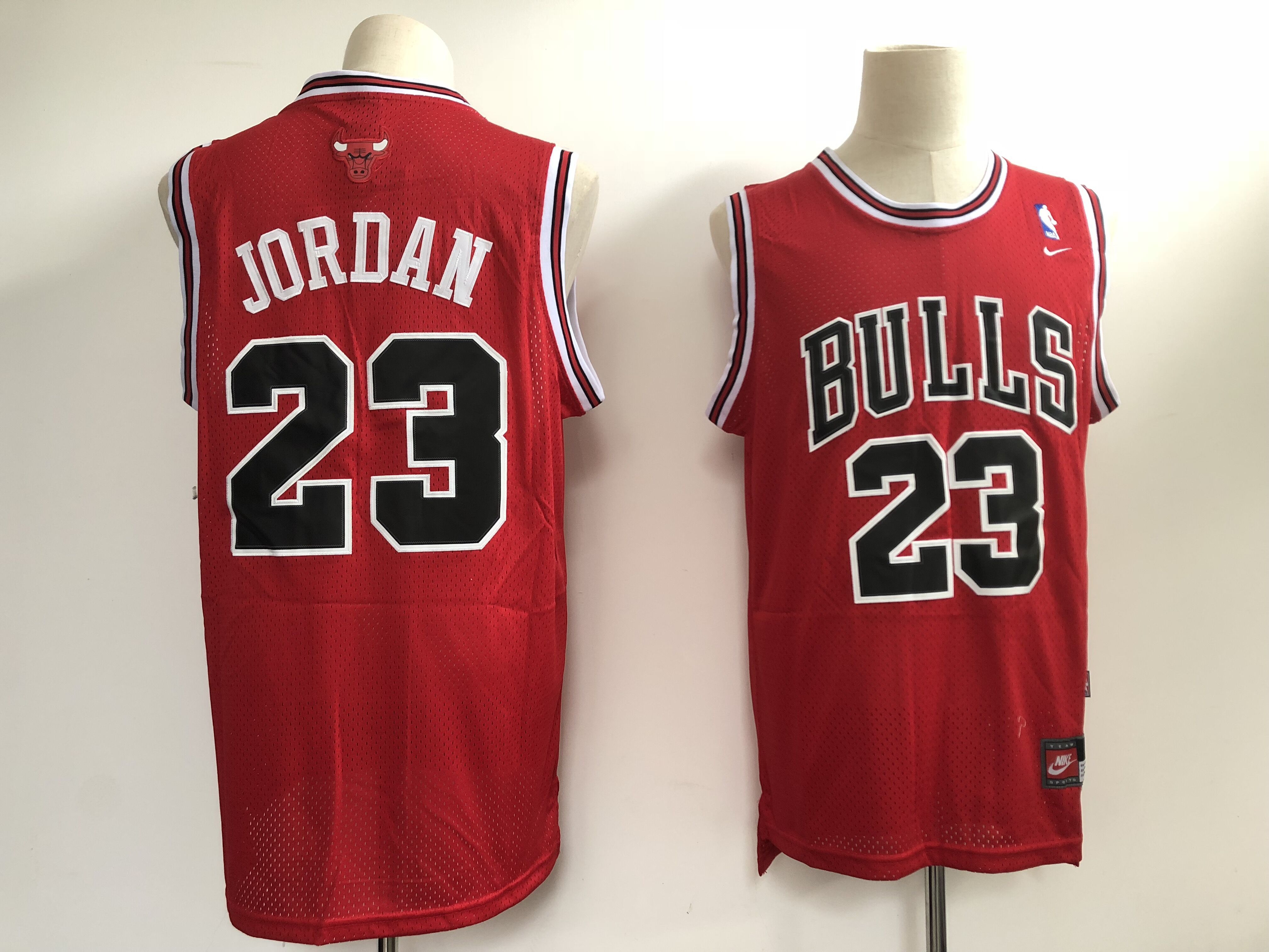 Men Chicago Bulls #23 Jordan Red Throwback 2021 Nike NBA Jersey->chicago bulls->NBA Jersey